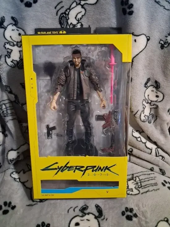 NEW IN BOX McFarlane CYBERPUNK 2077 Action Figure Male V