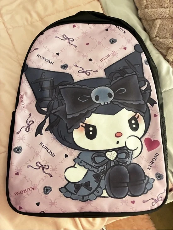 Sanrio Kuromi Pink Black Character Backpack