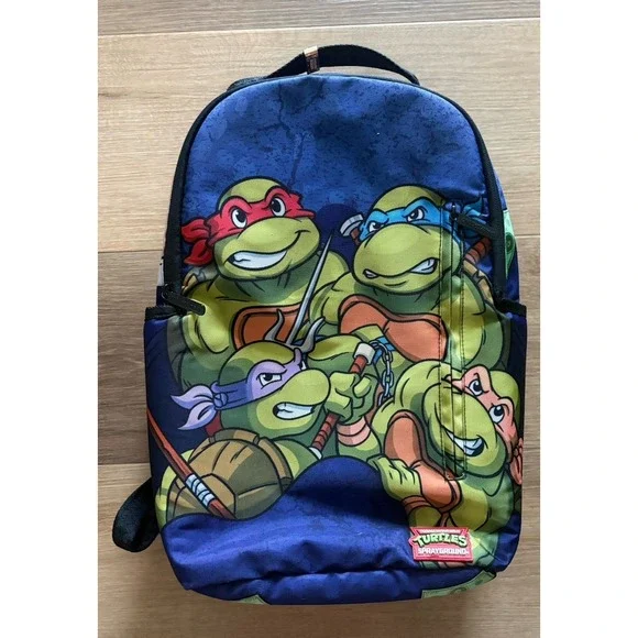 SPRAYGROUND TMNT Teenage Mutant Ninja Turtles RAPHAEL Backpack RARE!!
