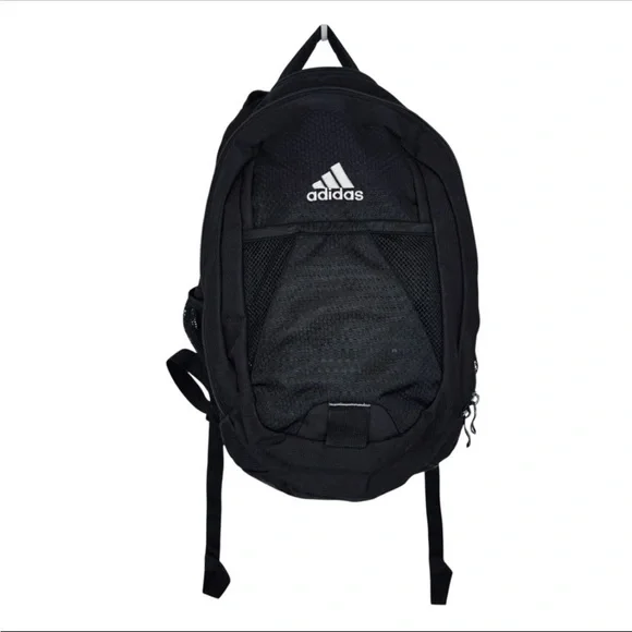 Adidas Classic Black Dillion Unisex Youth Adjustable Strap Backpack