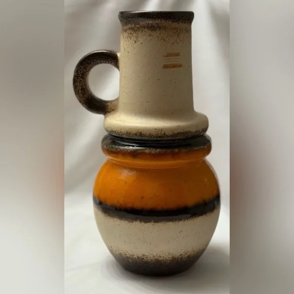 Krug Keramik Scheurich 1960s - 1970s ~Vase 428-26 ~ West Germany Vintage