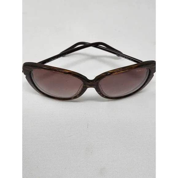 Tom Ford‎ Linda TF 324 50F Brown Tortoise Butterfly Sunglasses 59-14 135