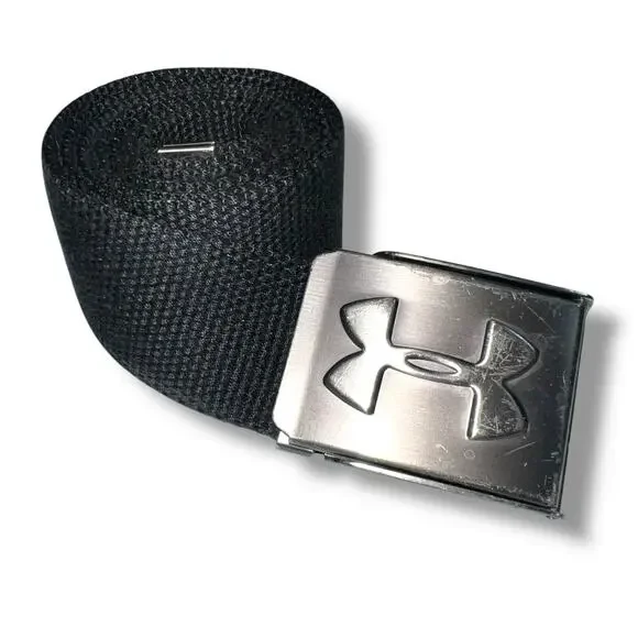 Under Armour Boys Webbed Belt Adjustable Quick Clasp Logo Buckle Bottle Opener