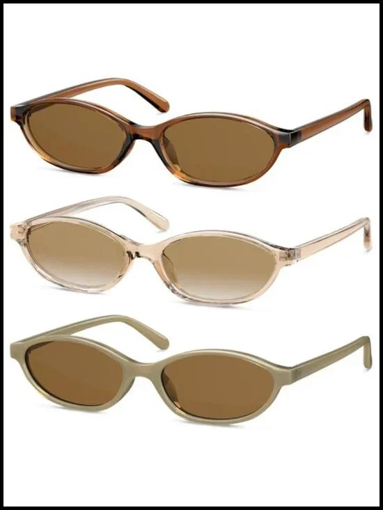 Vintage Cat Eye Polarized Sunglasses UV400 Protection Lightweight Retro Fashion