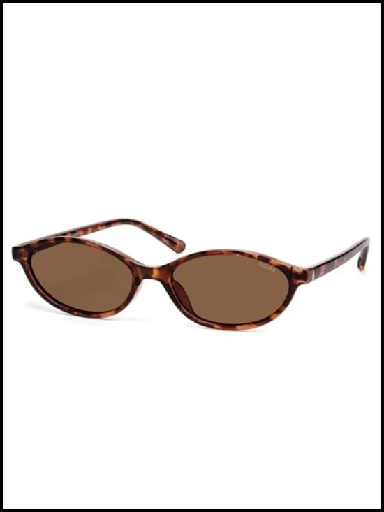 Retro Oval Polarized Cat Eye Sunglasses with TR90 Frame UV400