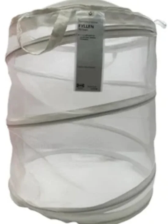 FYLLEN 605.220.49 Laundry basket, white, 21 gallon