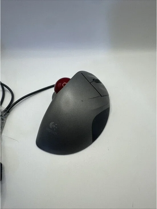 Logitech T-BB18 Trackman Wheel USB Trackball Mouse | TESTED & works great