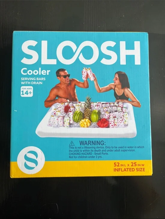 Cooler Inflatable Serving Bar - White 3-pack