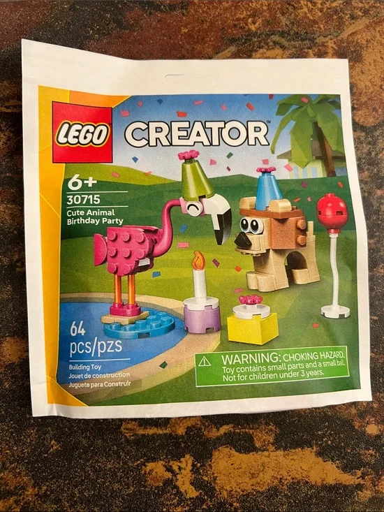 LEGO Creator Cute Animal Birthday Party - LEGO 30715 (New)