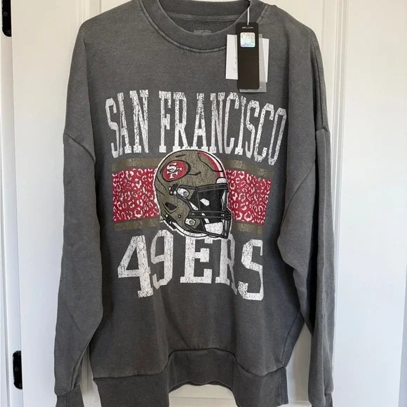 Gameday Couture‎ San Francisco 49ers Football Graphic Sweatshirt Women's Size M