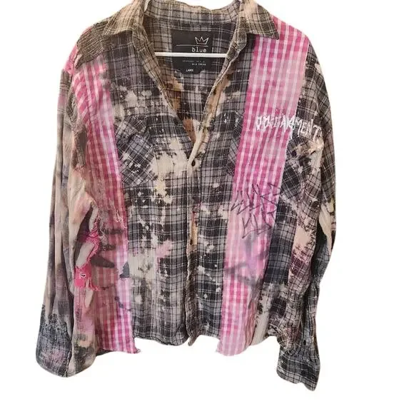 Custom distressed shirt
