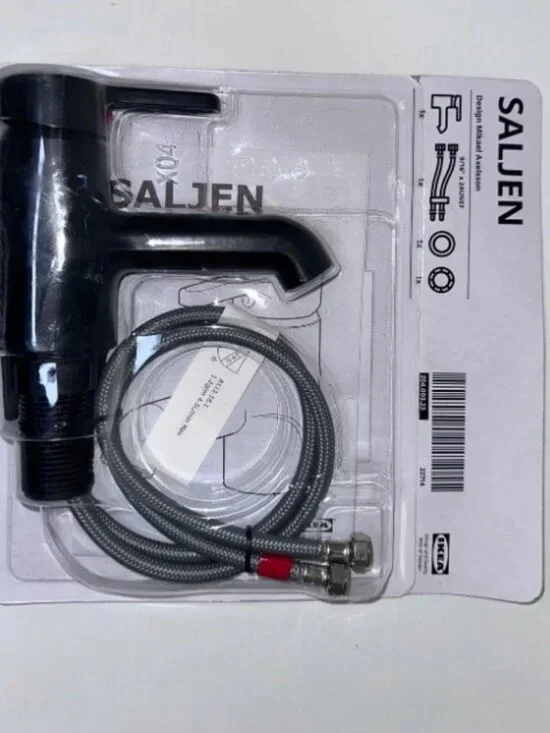 SALJEN 204.003.23 Bath faucet, black