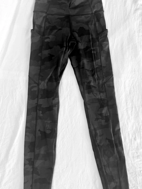Lululemon Align Black Camo High-Waisted Leggings