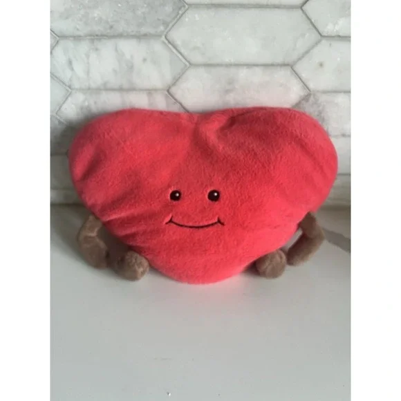 Warmies Microwavable Red Heart Plush Lavender Scented Heat Pack Soft
