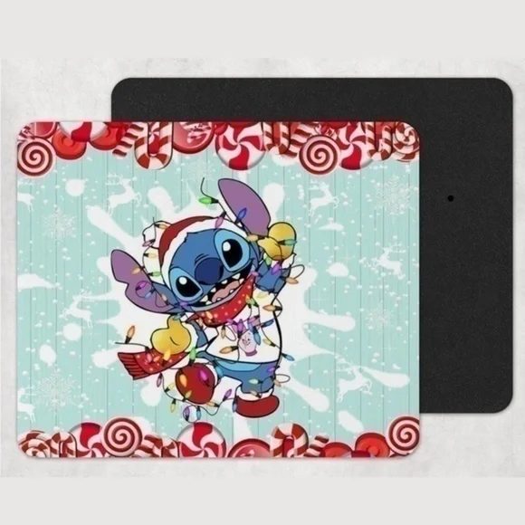 Stitch Christmas Mouse Pad