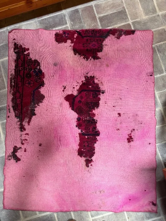 ABC Carpet and Home Vintage Distressed Rug