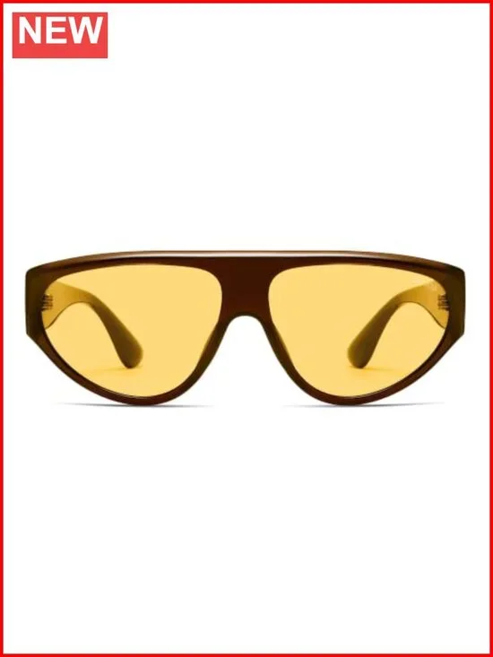 Oversized Polarized Aviator Sunglasses with UV400 Protection