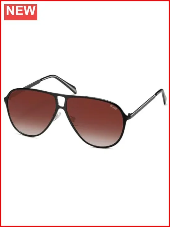 Trendy Polarized Aviator Sunglasses Retro Metal Frame UV400 Protection