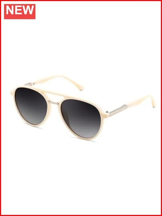 Retro Polarized Aviator Sunglasses UV400 Protection