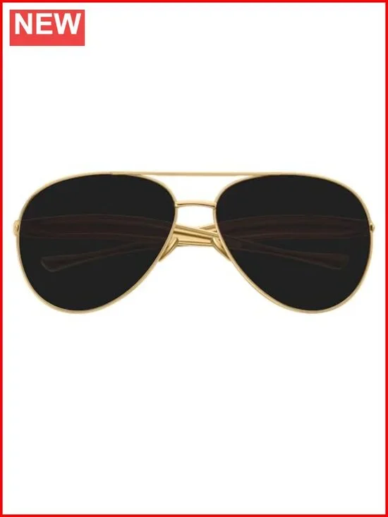 Oversized Aviator Sunglasses Retro Pilot Shield Unisex UV400
