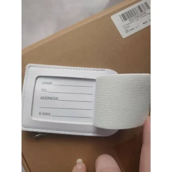 50 Pieces White Luggage Tags