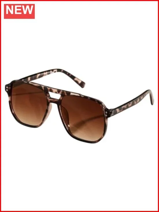 Retro TAC Polarized Aviator Sunglasses TR-90 Frame Driving Anti-Glare UV400