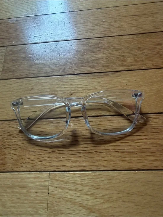 Clear Transparent Square Frame Glasses