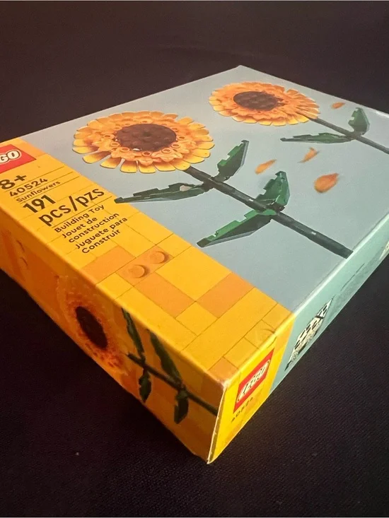 LEGO Yellow and Orange Sunflower Stems