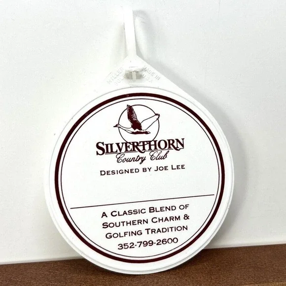 Silverthorn‎ Country Club Spring Hill Florida Golf Bag Luggage Tag