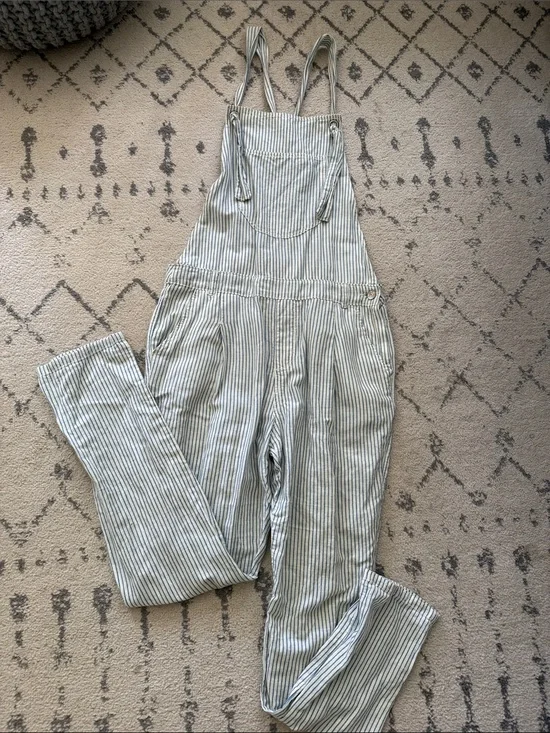 Zara linen blend overalls - lightweight and perfect!