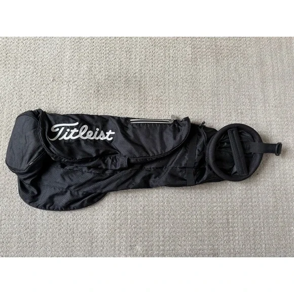 Titleist Black Sunday Carry Golf Bag Multiple Pockets *NO STRAP