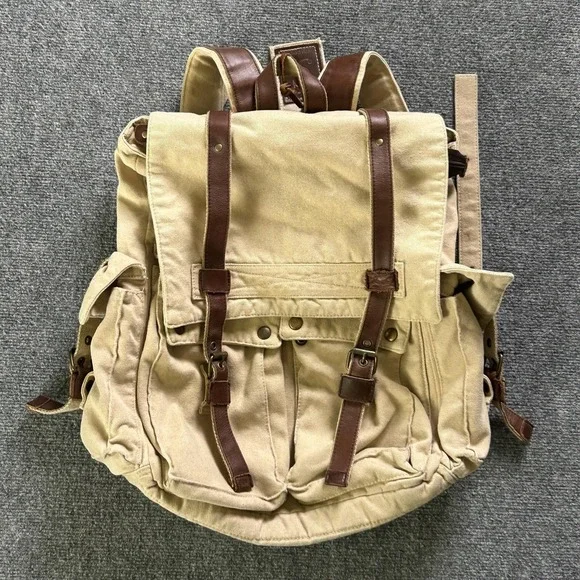 James Campbell Backpack Beige 18