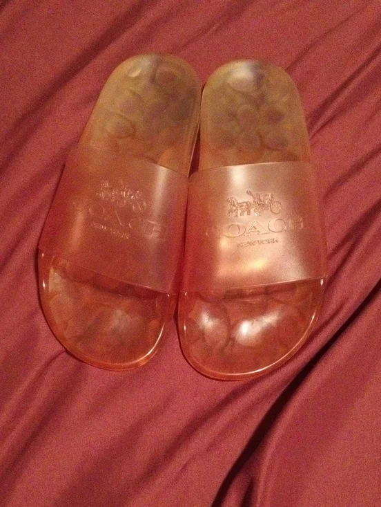 Coach Jelly Beach Slippers
