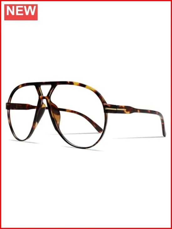 Retro Aviator Sunglasses for Women Men Oversized Classic 70s Vintage Square