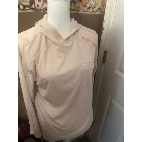 Ariat Rebar Sunblocker  Hooded Tshirt NWT Size medium