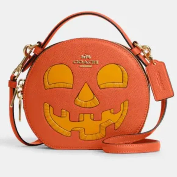 Coach 2024 Halloween Pumpkin crossbody