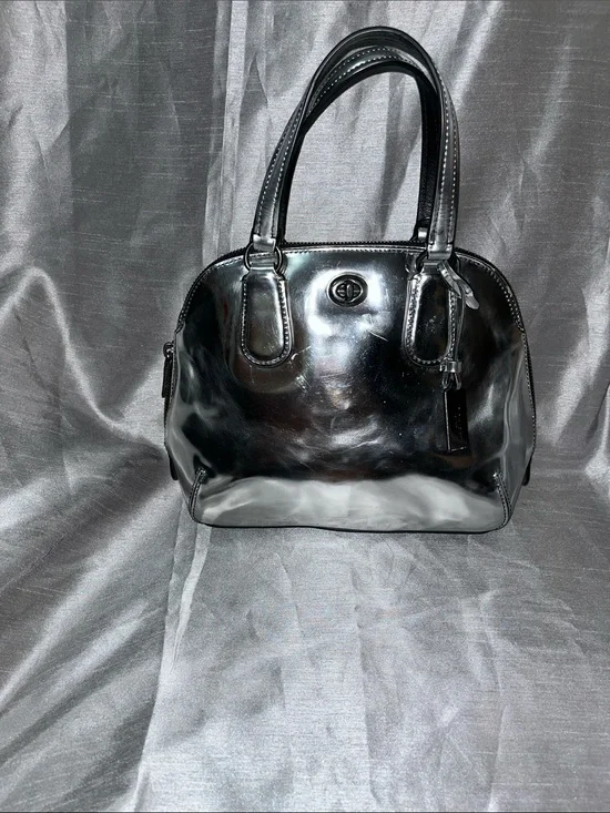 Mirrored Coach Bag