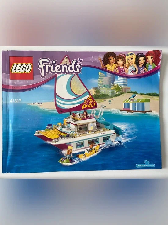 Lego Friends Instruction Booklets for for Set 41317 - Sunshine Catamaran Set