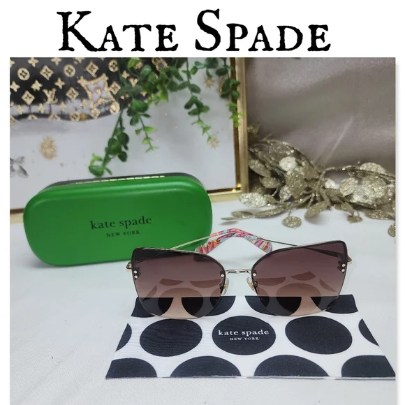 NWOT Kate Spade ARIELLA Eyeglasses W/ Hard Case And Dust Cloth