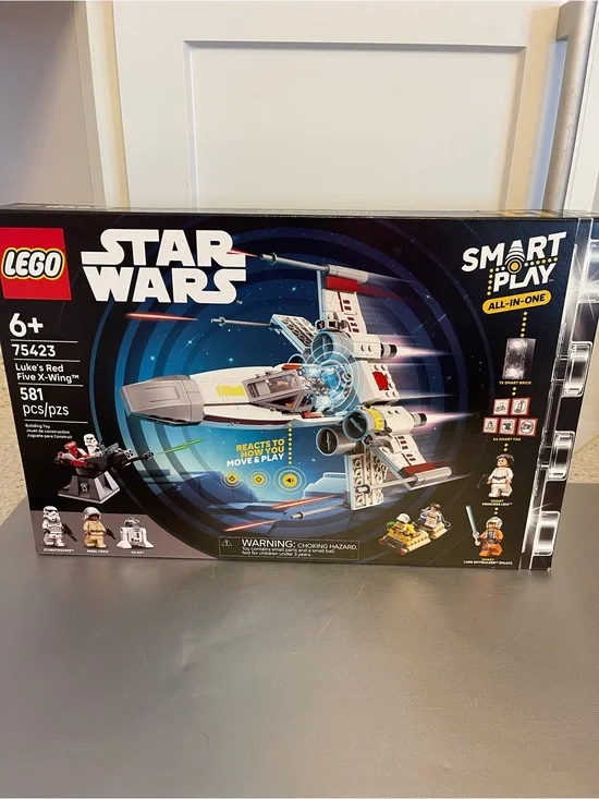 Lego Star Wars Smart Play Luke’s Red Five X-Wing Fighter Set 75423  6+ NIP