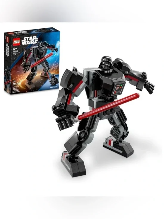 RETIRED SET! Lego Darth Vader Mech Set No. 75368 - 100% Complete Set + Booklet