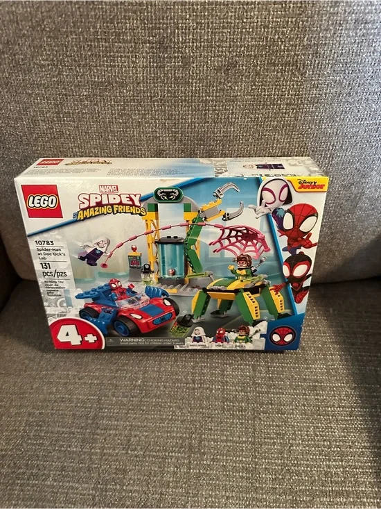 LEGO Marvel Spidey Amazing Friends Spider-Man Playset - Red, Blue, Yellow 10783