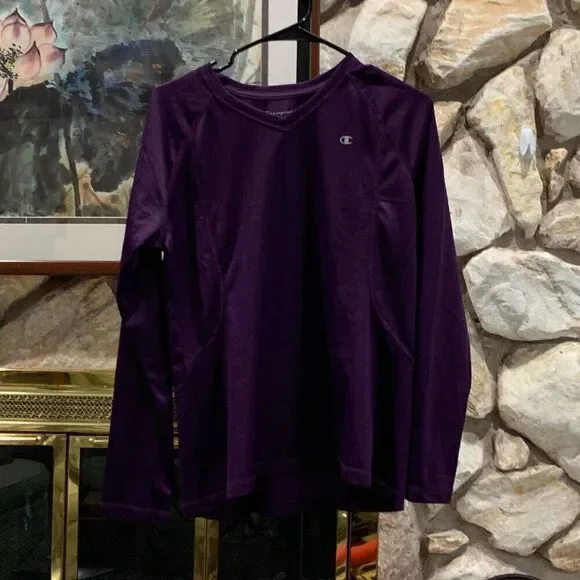 Women’s C9 by champion long sleeve athletic top cover up warm up size xl