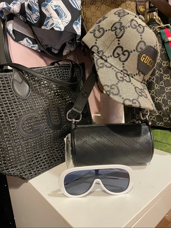 White Shield Sunglasses‎ with Dark Lenses