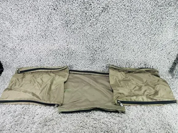 Zippered Bag Pouches Organizer 3 Pack Bundle Set Green Luggage Organizer 14