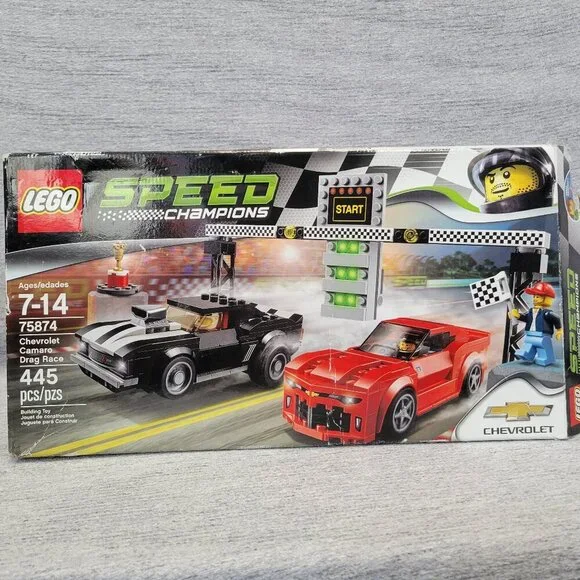 Lego Speed Champions Chevrolet Camaro Drag Race 75874