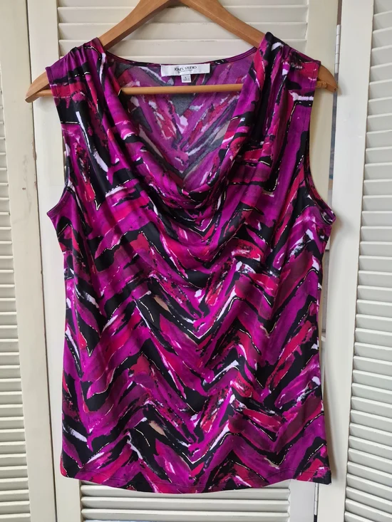 Jones Studio Women's Sleeveless Top Size Large