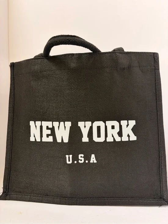 NEW YORK U.S.A Tote Bag for Men - Black