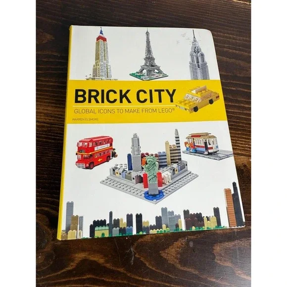 Brick City LEGO Book Global Icons to Make‎ From LEGO Warren Elsmore Kids