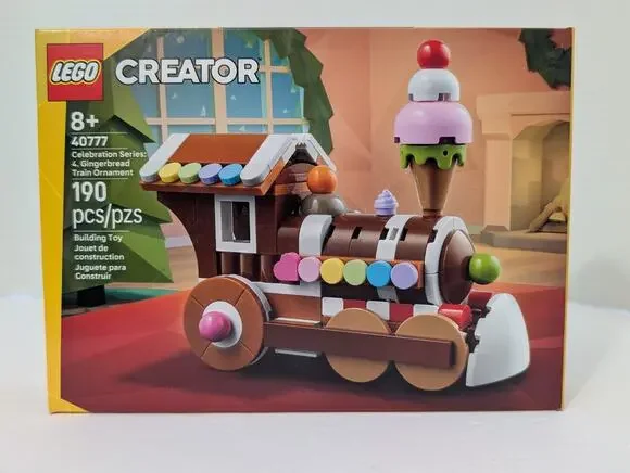 LEGO Creator 40777 Gingerbread Train Ornament Celebration Series 190 Pcs NEW